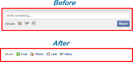 facebook_share facebook sharing before and after