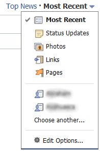 facebook_status_filter Facebook status filter
